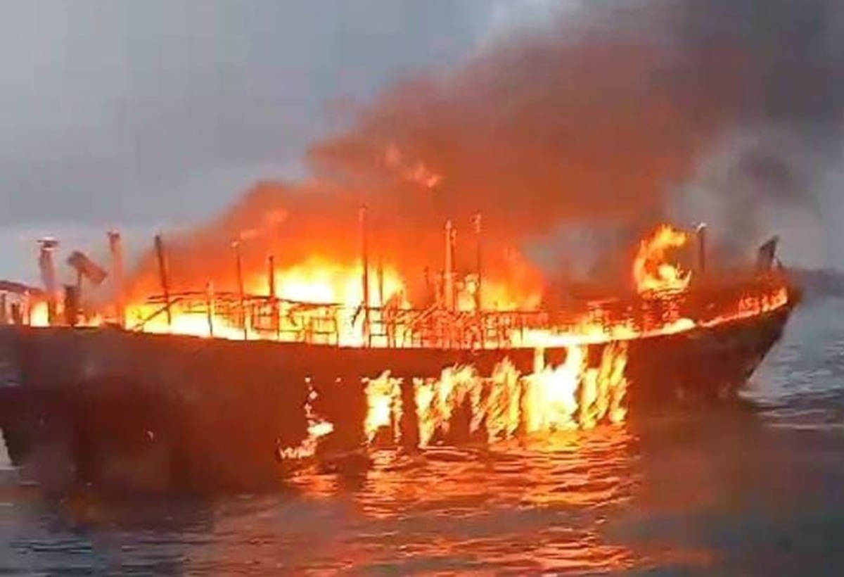 Tragedi Kapal Nelayan di Belawan: Mesin Meledak Tengah Malam, 3 Tewas dan 5 Hilang