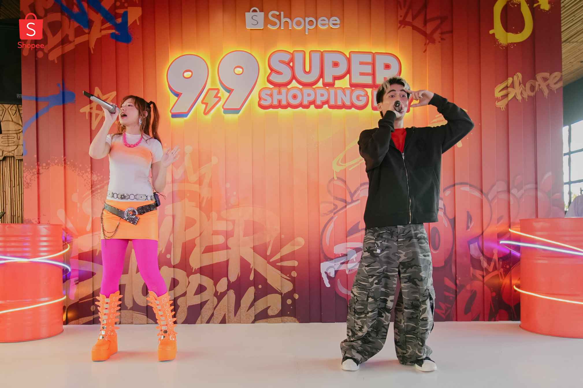 Naykilla dan Tenxi Bikin “Kasih Aba-Aba 2.0” Makin Catchy di Shopee 9.9