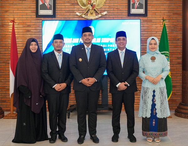 Gubernur Bobby Lantik Pejabat Baru di Pemprov Sumut, Dorong Sinergi dan Anti Ego Sektoral