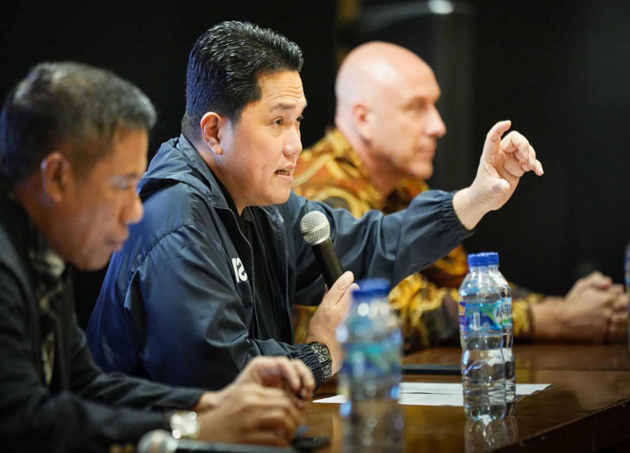 Menpora Erick Thohir Sebut Target Timnas Sepak Bola di SEA Games Thailand 2025 Hanya Perak dan Perunggu