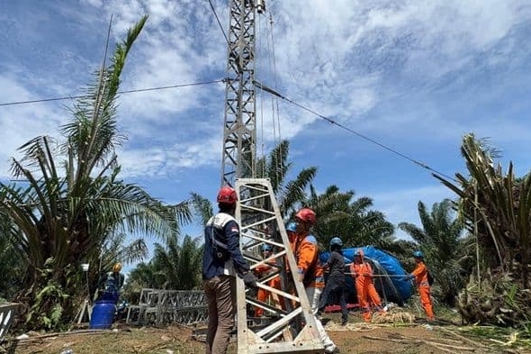 Angin Kencang Terjang Sumatera Utara, PLN Kebut Perbaikan Belasan Tower Transmisi