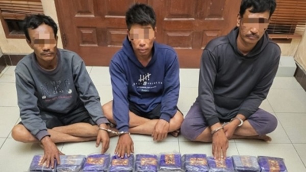 Polda Sumut Gagalkan Penyelundupan 30 Kg Sabu di Perairan Labuhanbatu Utara, 3 Nelayan DItangkap