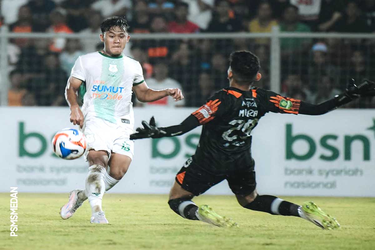 Melesat ke Peringkat Lima, PSMS Medan Bersiap Hadapi Ujian Berat Pemuncak Klasemen