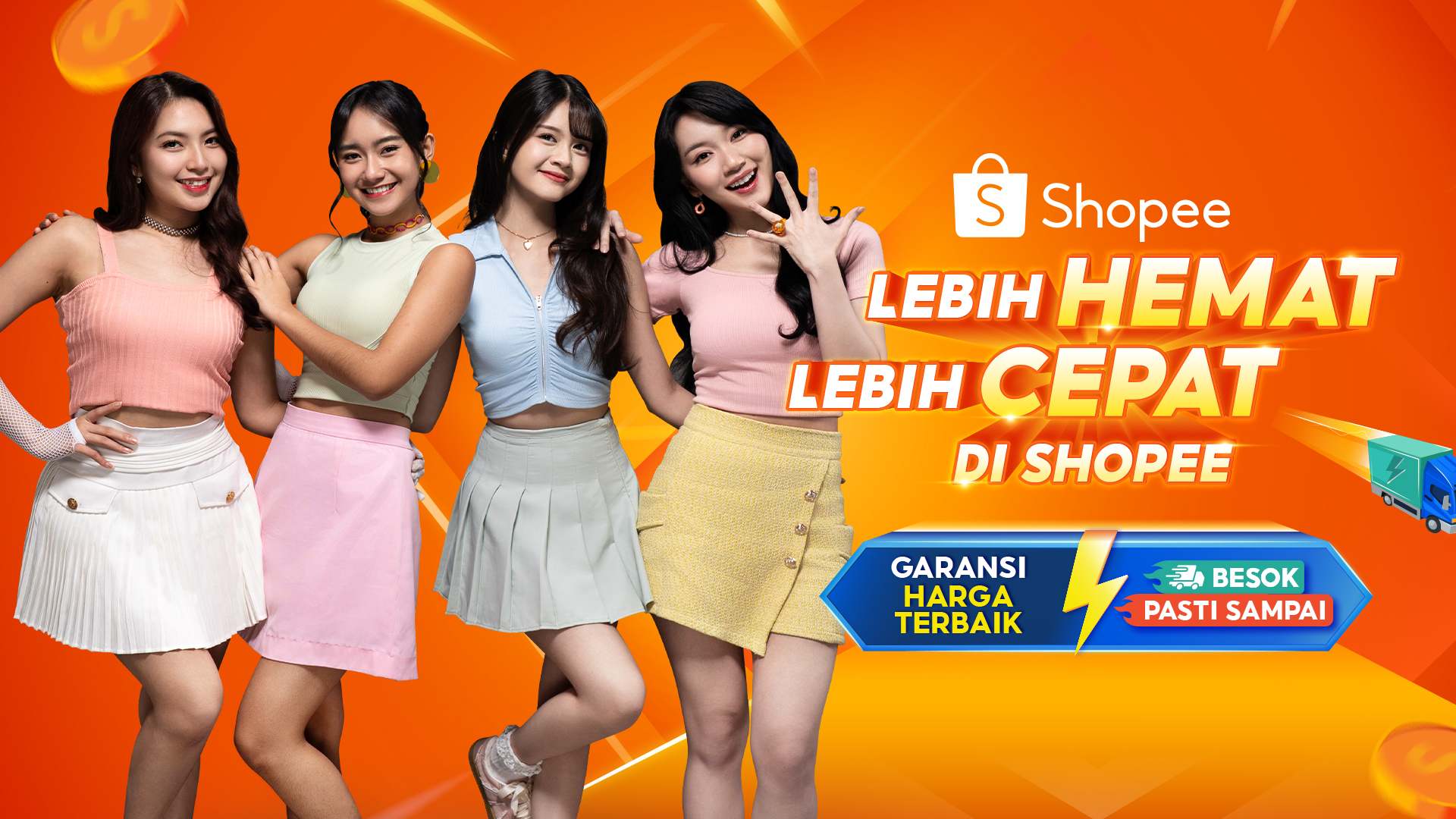 Keseruan JKT48 Bareng Shopee di Video Musik “Lebih Hemat, Lebih Cepat” Terbaru!