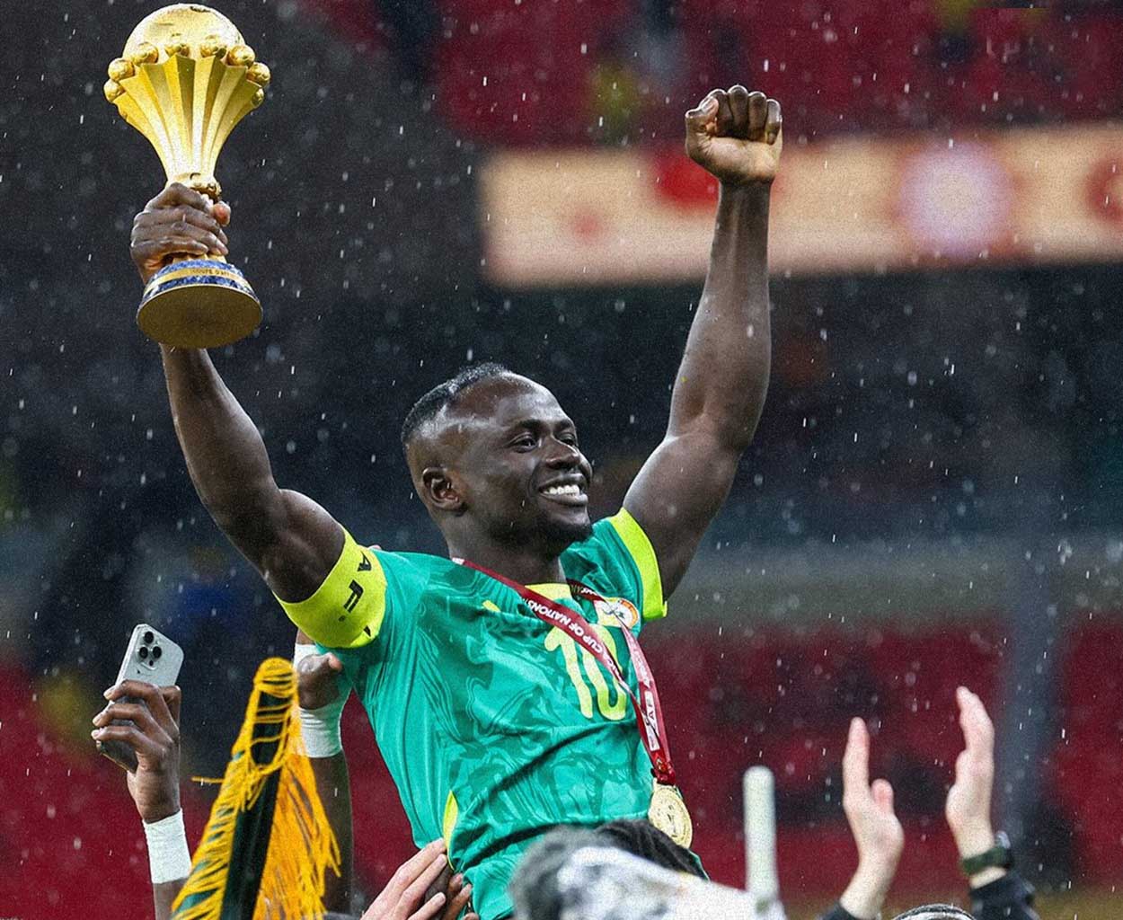 Bukan Lewat Gol, Sadio Mané Jadi Pahlawan Kemenangan Dramatis Senegal di Final Piala Afrika