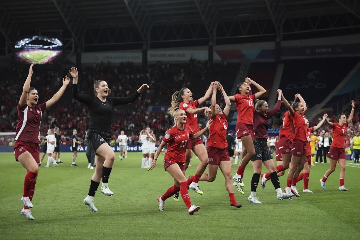 Gol Dramatis di Menit Akhir Antar Timnas Putri Swiss ke Perempat Final Euro 2025!
