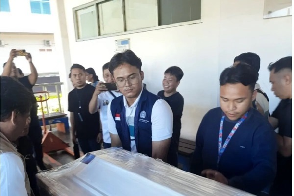 Jenazah WNI Korban Perusahaan Scam di Kamboja Dipulangkan ke Manado