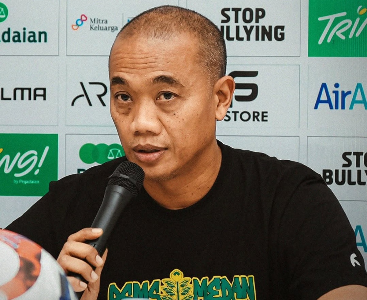 Pantang Menyerah! Eko Purdjianto Tetap Optimis Bawa PSMS Medan Tembus Papan Atas