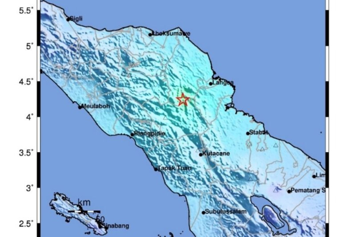 Diguncang Gempa Dangkal M 5,6 BMKG Pastikan Gayo Lues Bebas Tsunami