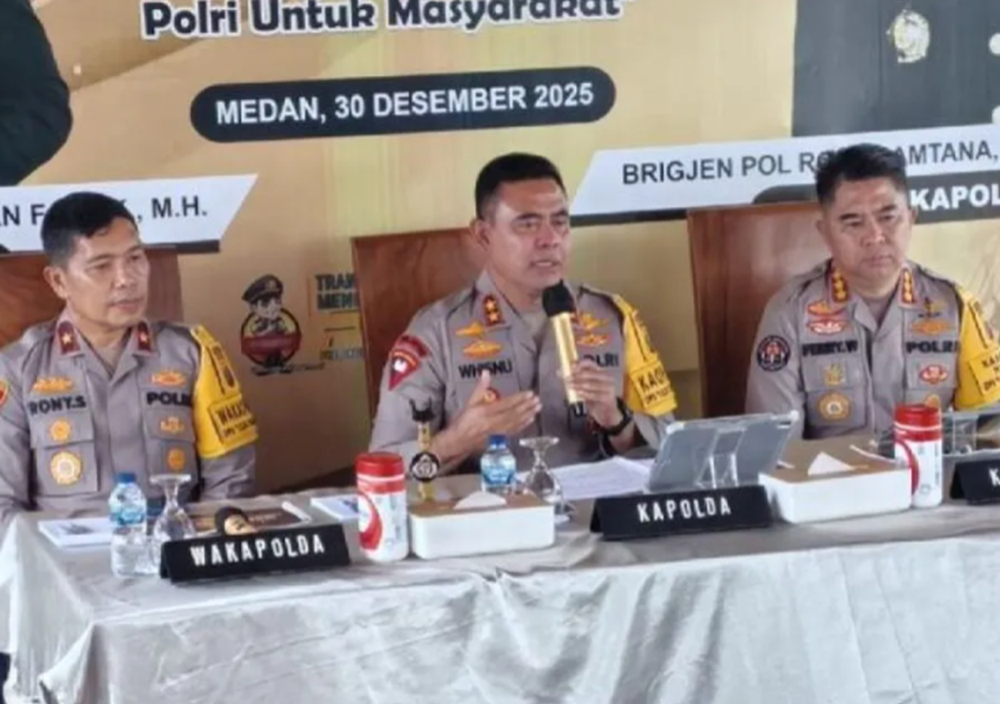 Polda Sumut Amankan 1,6 Ton Sabu dan Ringkus 7.634 Tersangka Sepanjang 2025