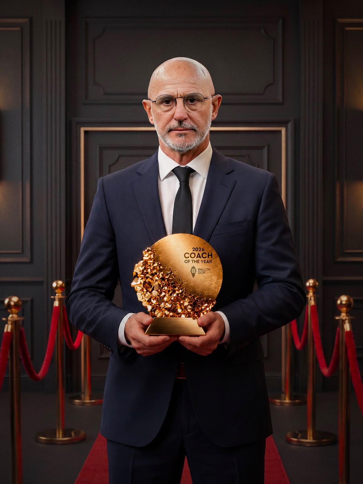 Luis de la Fuente Dinobatkan sebagai Pelatih Terbaik Putra Ballon d'Or 2026