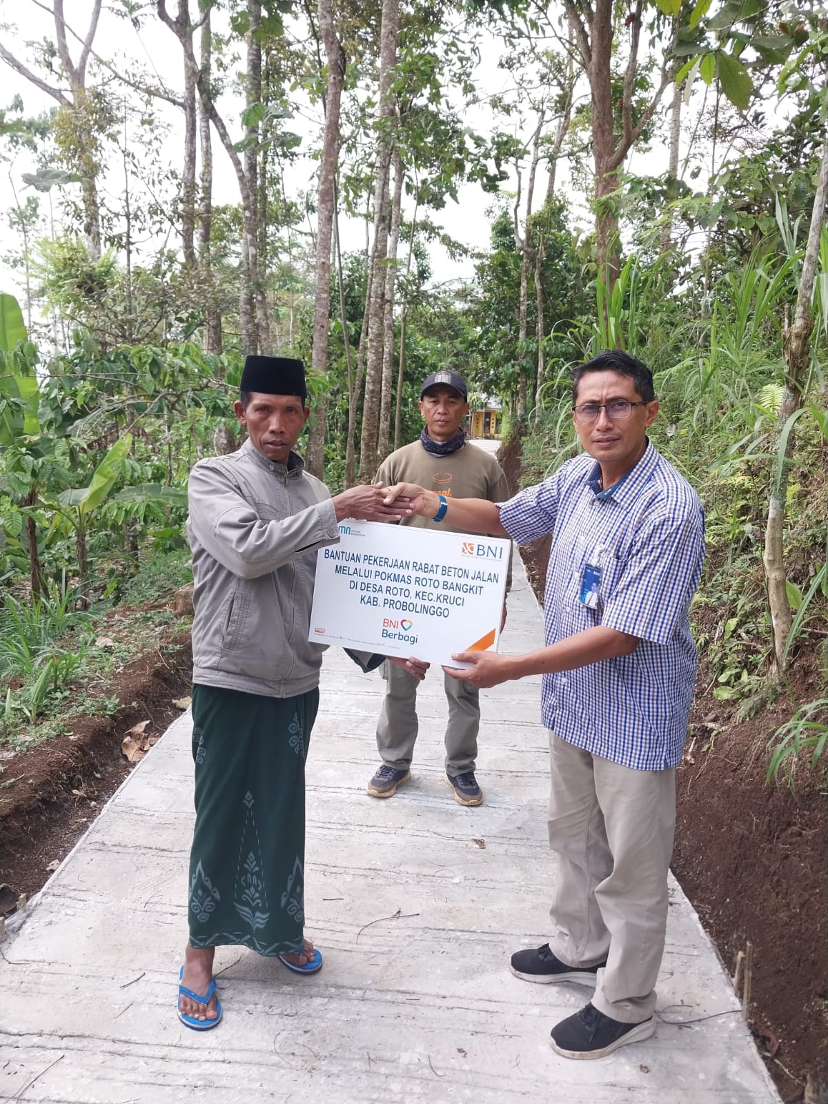 BNI Bantu Perbaikan Infrastruktur Dorong Pertumbuhan Ekonomi di Desa