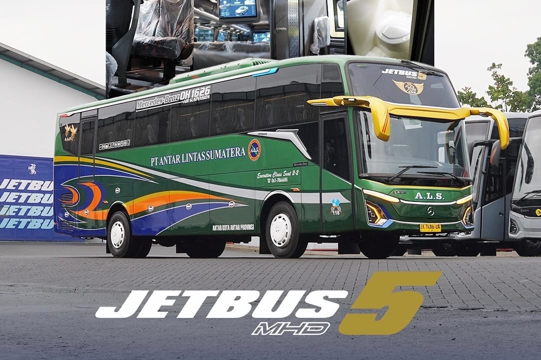 Gunakan JetBus 5 MHD Mercedes Benz, Bus Baru PO ALS Siap Libas Lintas Sumatera