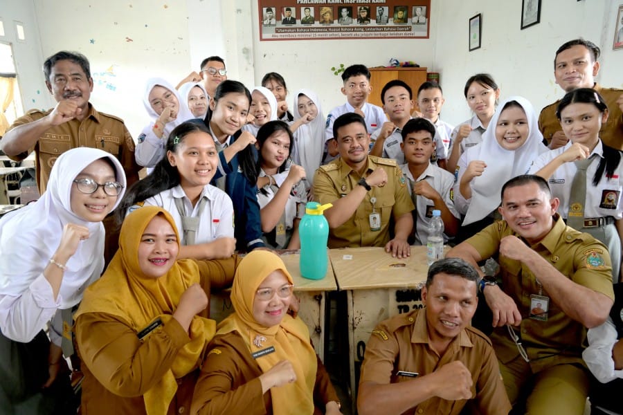 Bobby Nasution Buka MPLS 2026 Sumut, Tegaskan Sekolah Harus Bebas Kekerasan