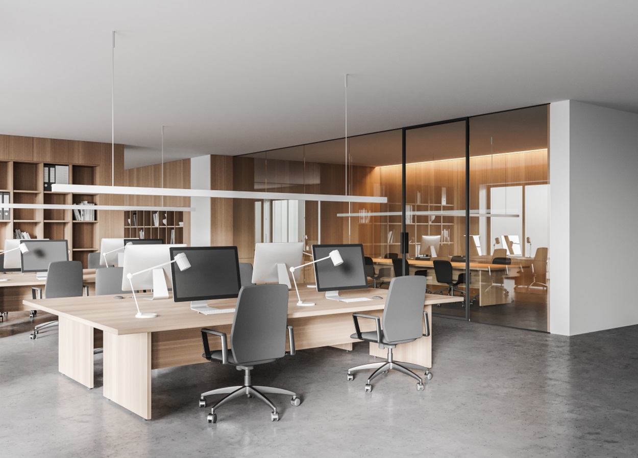 Desain Interior Kantor Minimalis Modern: Tips Efisiensi Ruang dan Estetika Elegan