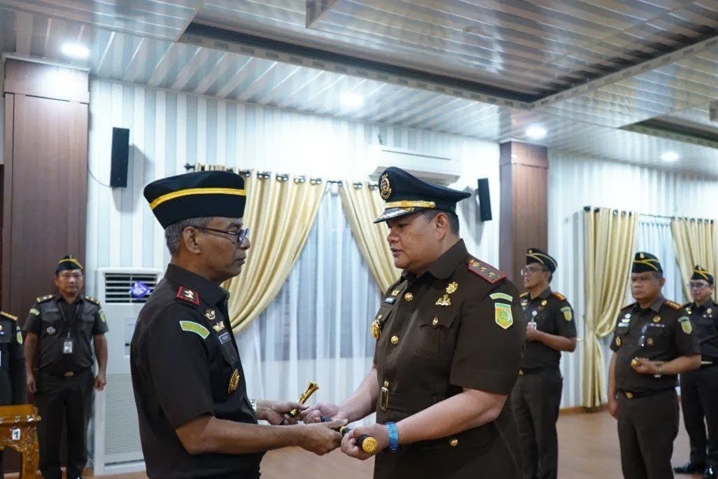 Resmi Dilantik !! Muhammad Junaidi Kini Nahkodai Kejari Padang Lawas Utara