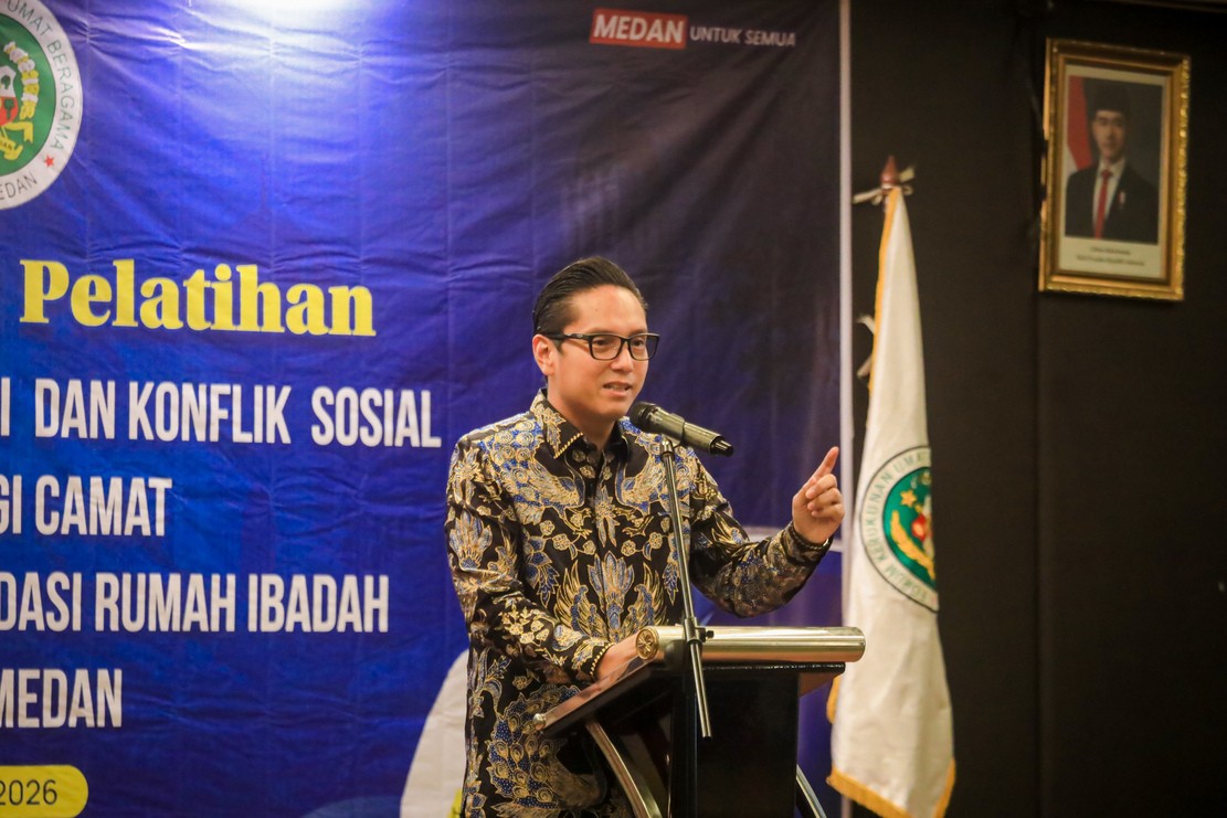 Rico Waas Minta Kerukunan Umat Beragama di Medan Dijaga dan Dirawat Bersama
