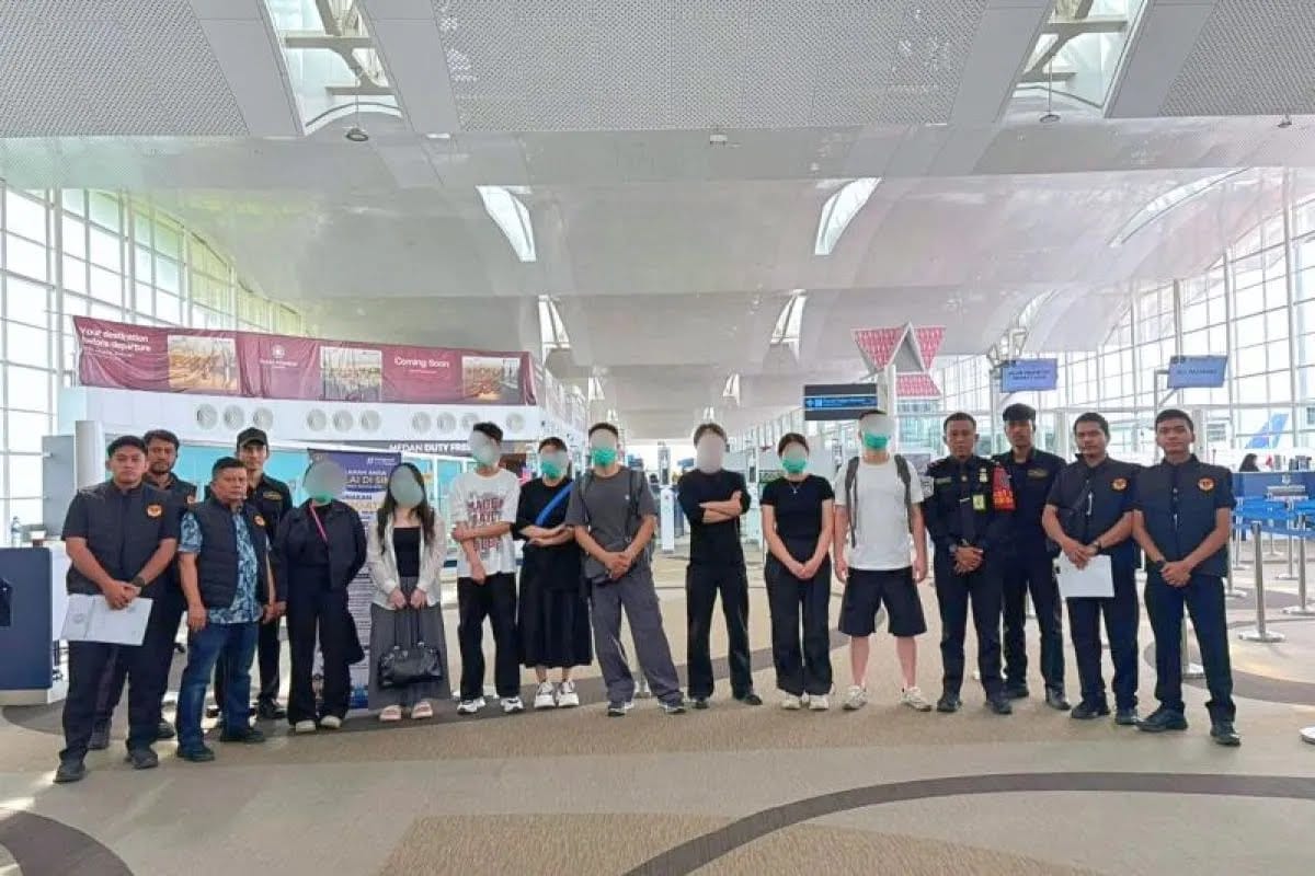Ratusan WNA di Sumatera Utara Ditindak, Imigrasi Perketat Pengawasan di Lapangan 