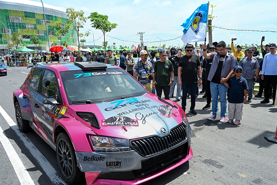 Saksikan Sprint Rally 2026, Bobby Nasution Targetkan Ekosistem Balap Berkelanjutan