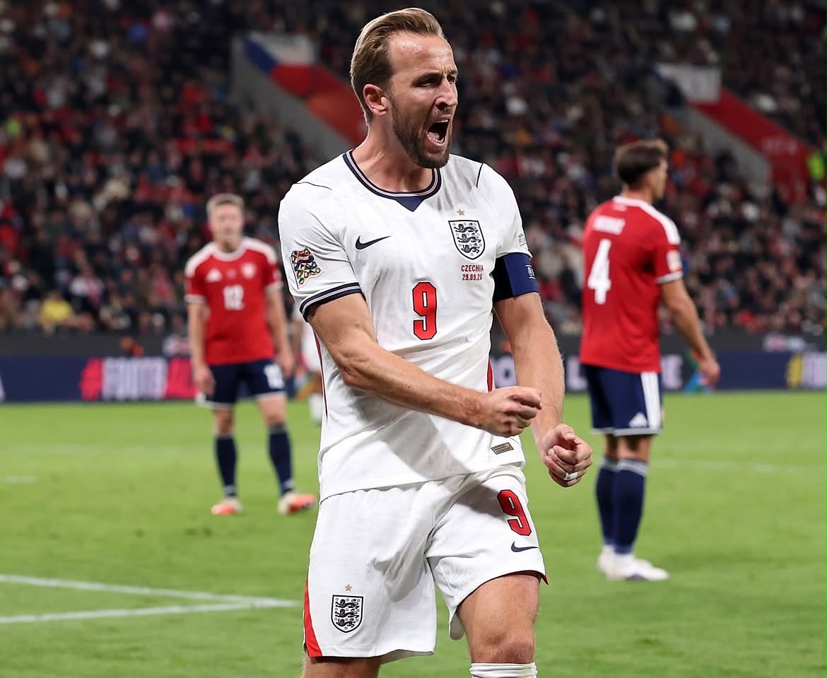 Inggris Kalahkan Republik Ceko 2-0, Anthony Gordon dan Harry Kane Jadi Penentu
