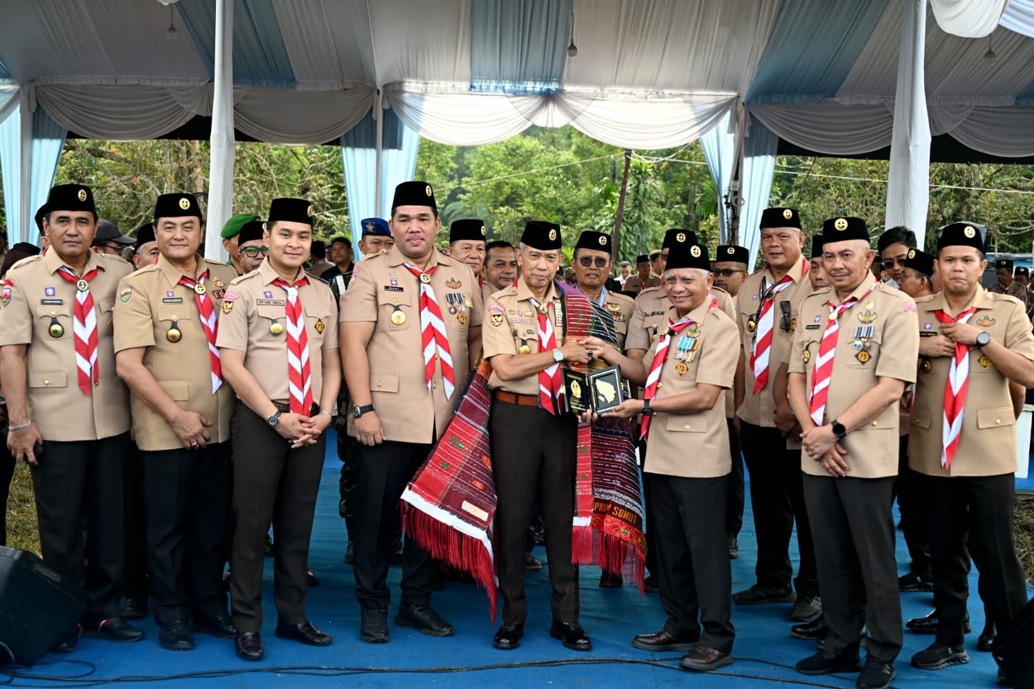 Wakil Gubernur Surya Resmi Buka Jambore Daerah XI Pramuka Sumatera Utara 2026