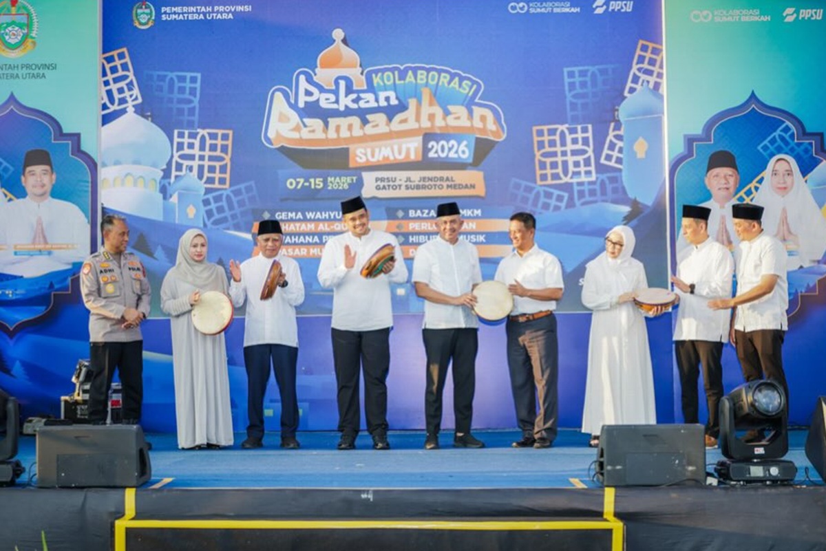 Pererat Kebersamaan, Bobby Nasution Buka Kolaborasi Pekan Ramadan Sumut 2026