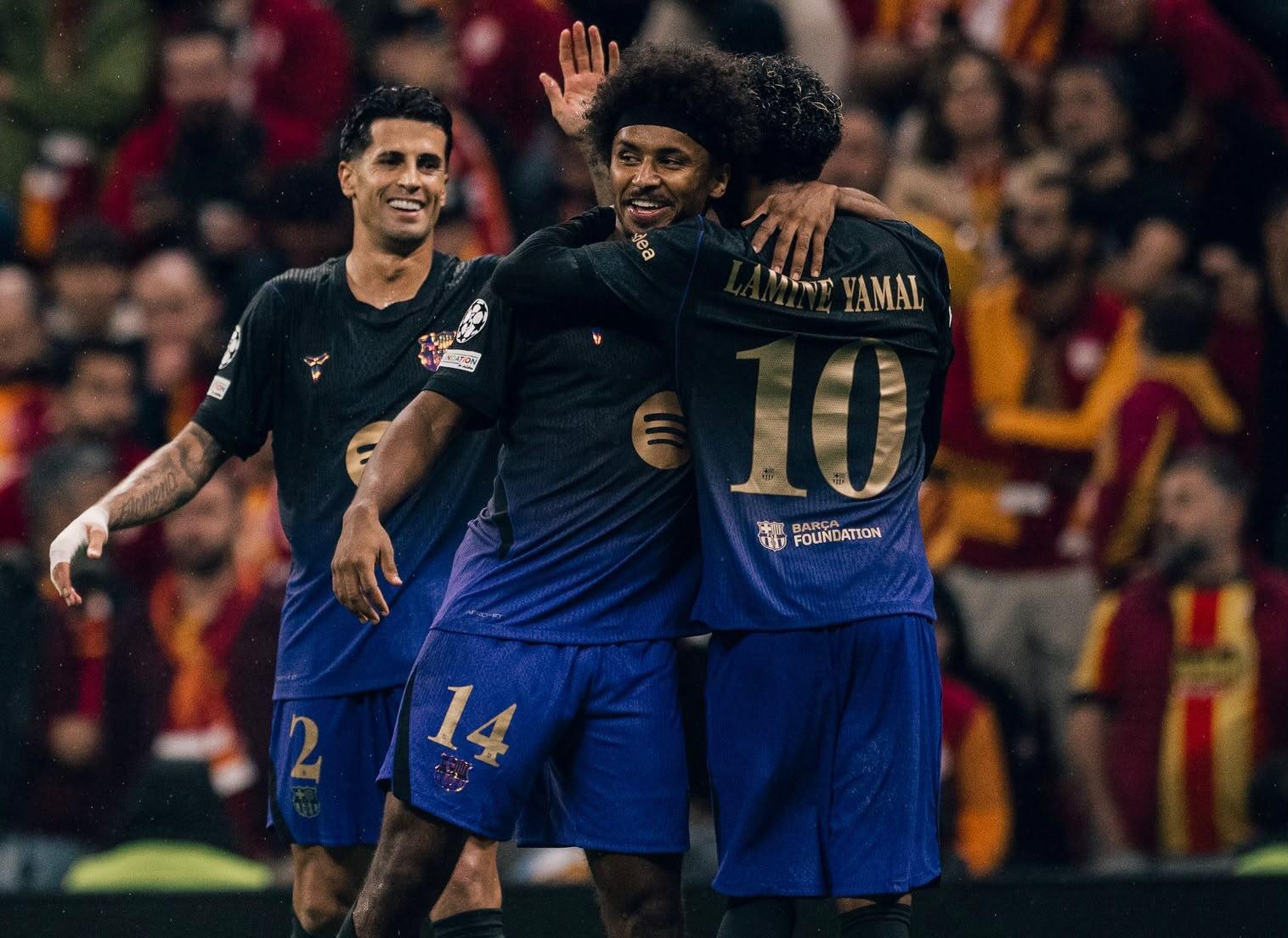 Sempat Tertinggal, Barcelona Bangkit dan Libas Galatasaray 4-1 di Liga Champions