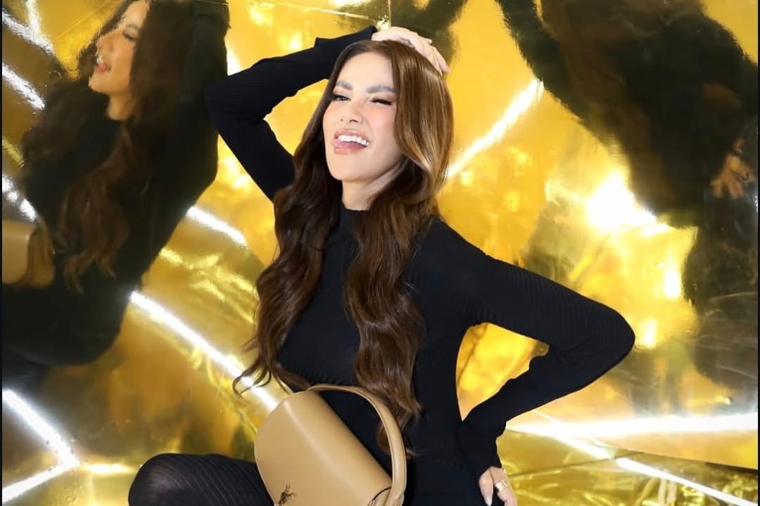 Melihat Outfit Olla Ramlan Tampil Elegan Serba Hitam, Netizen Auto Terpesona