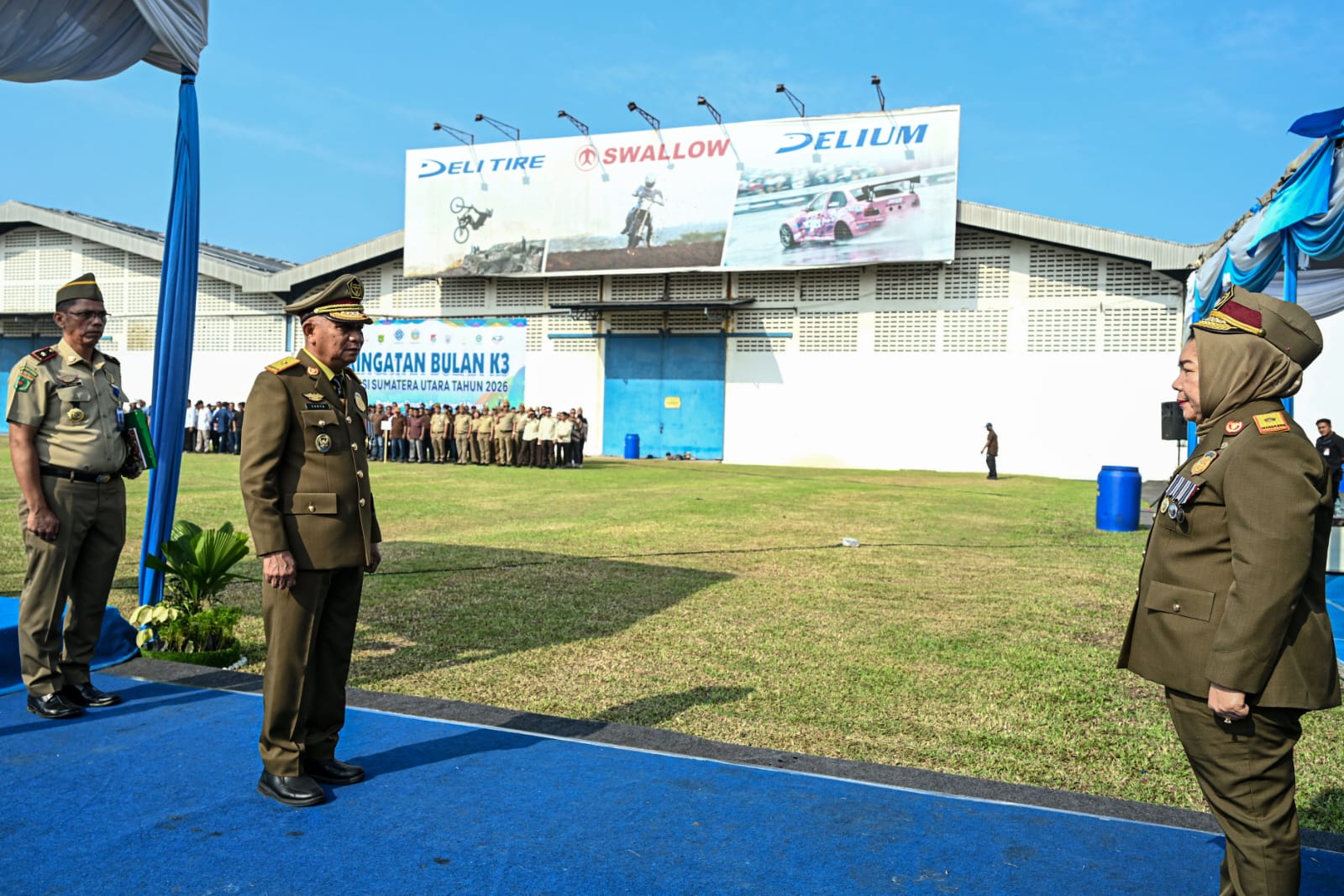 Wagub Sumatera Utara Serahkan Santunan dan Penghargaan K3 Tahun 2026