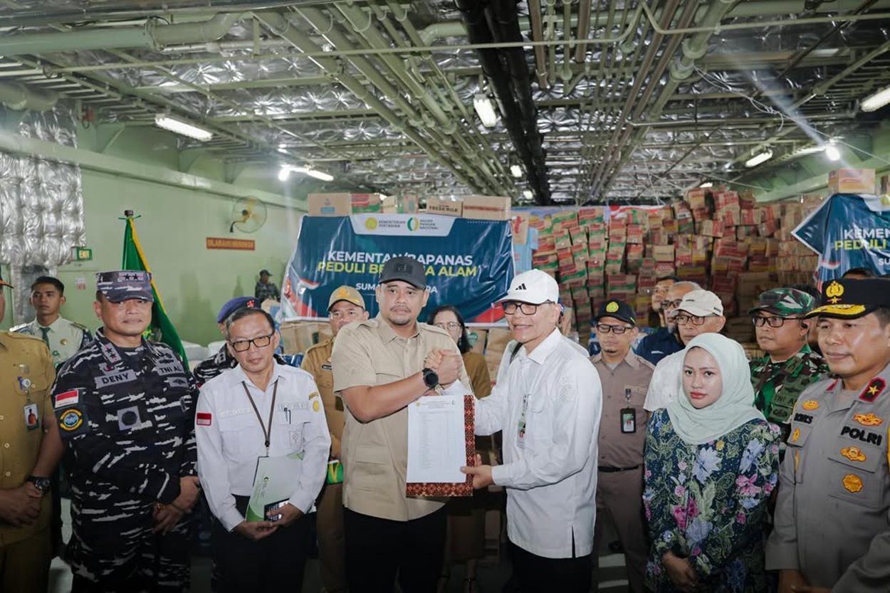 Bukan dari APBN, Sumut Terima Bantuan Swadaya Rp75,85 Miliar dari Kementan dan Bapanas untuk Korban Banjir