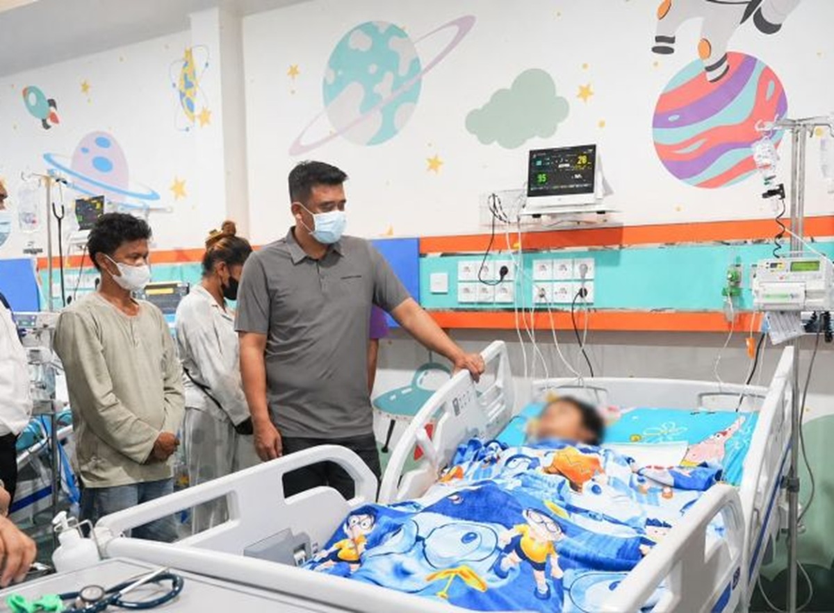 Korban Keracunan MBG Karo Dirawat di PICU, Bobby Nasution Janji Pendampingan Maksimal