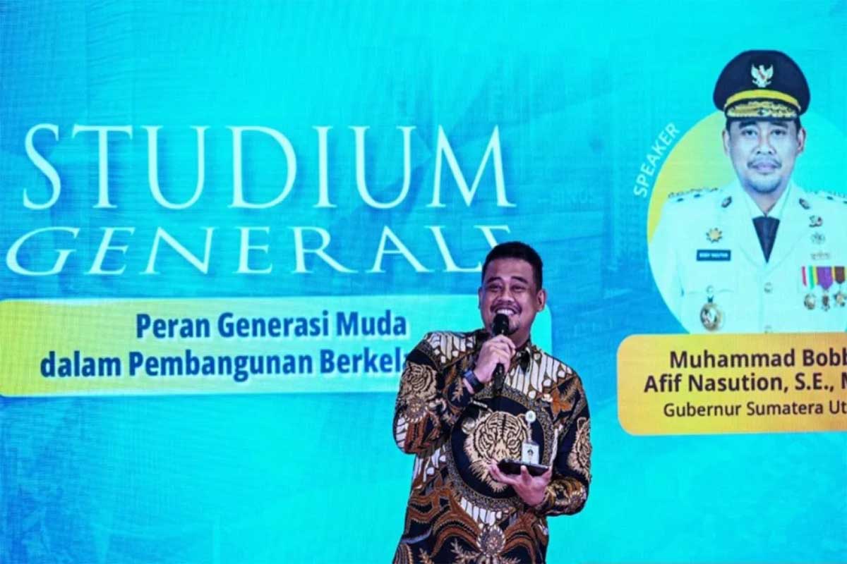 Kuasai 31 Persen Penduduk Sumut, Bobby Nasution Minta Gen Z Tak Sekadar Jago Kandang di Kampus