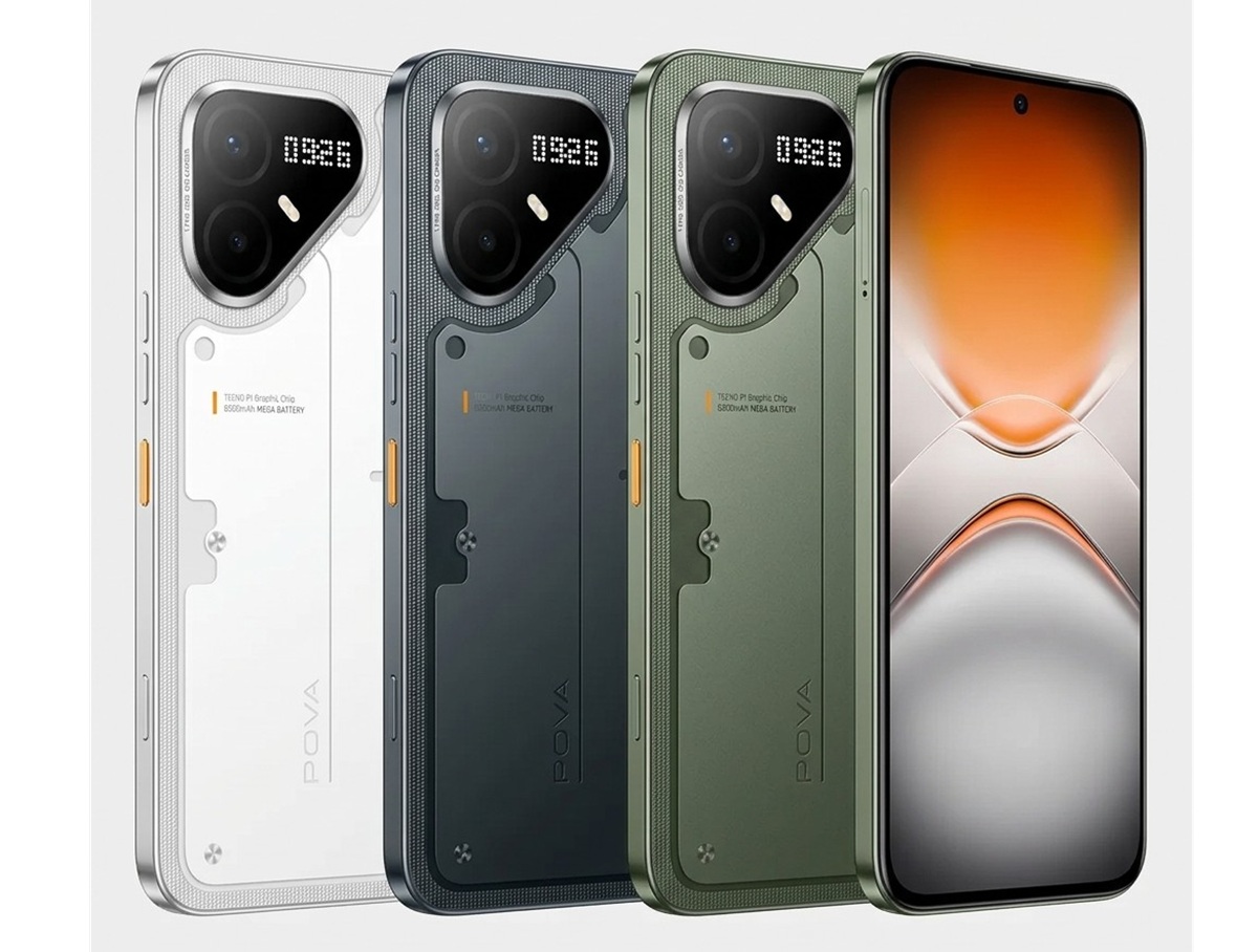 HP Gaming Tecno Pova 8 Pro Meluncur, Pakai Chip Grafis Khusus dan Desain Futuristik