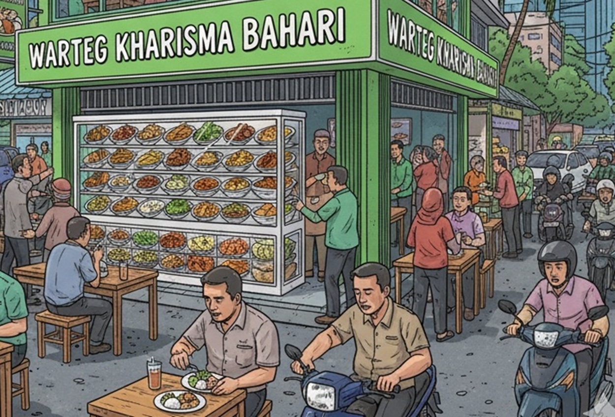 Mlebu Warteg, Metu Wareg: Kisah Sukses Warteg Kharisma dan Bahari yang Jadi Franchise Ribuan Cabang