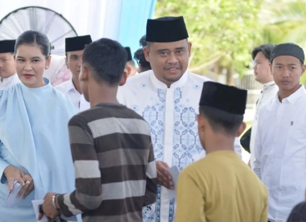 Ribuan Warga Padati Rumah Dinas Gubernur Bobby Nasution Gelar Open House Lebaran 2026