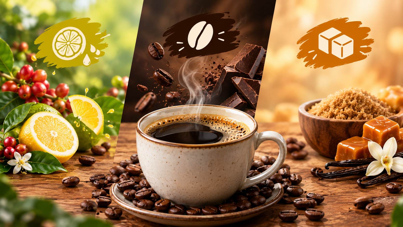 Mengapa Kopi Bisa Terasa Asam, Pahit, atau Manis Padahal Tanpa Gula?