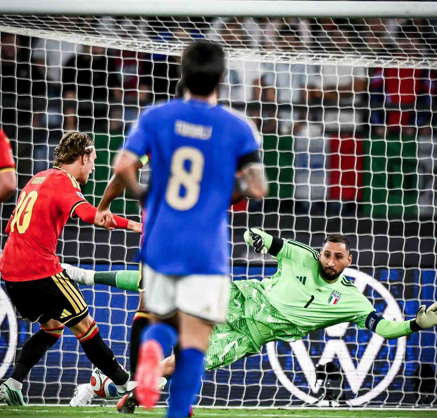 Italia Kalah 0-2 dari Belgia, Laga Perdana Roberto Mancini Berakhir Pahit