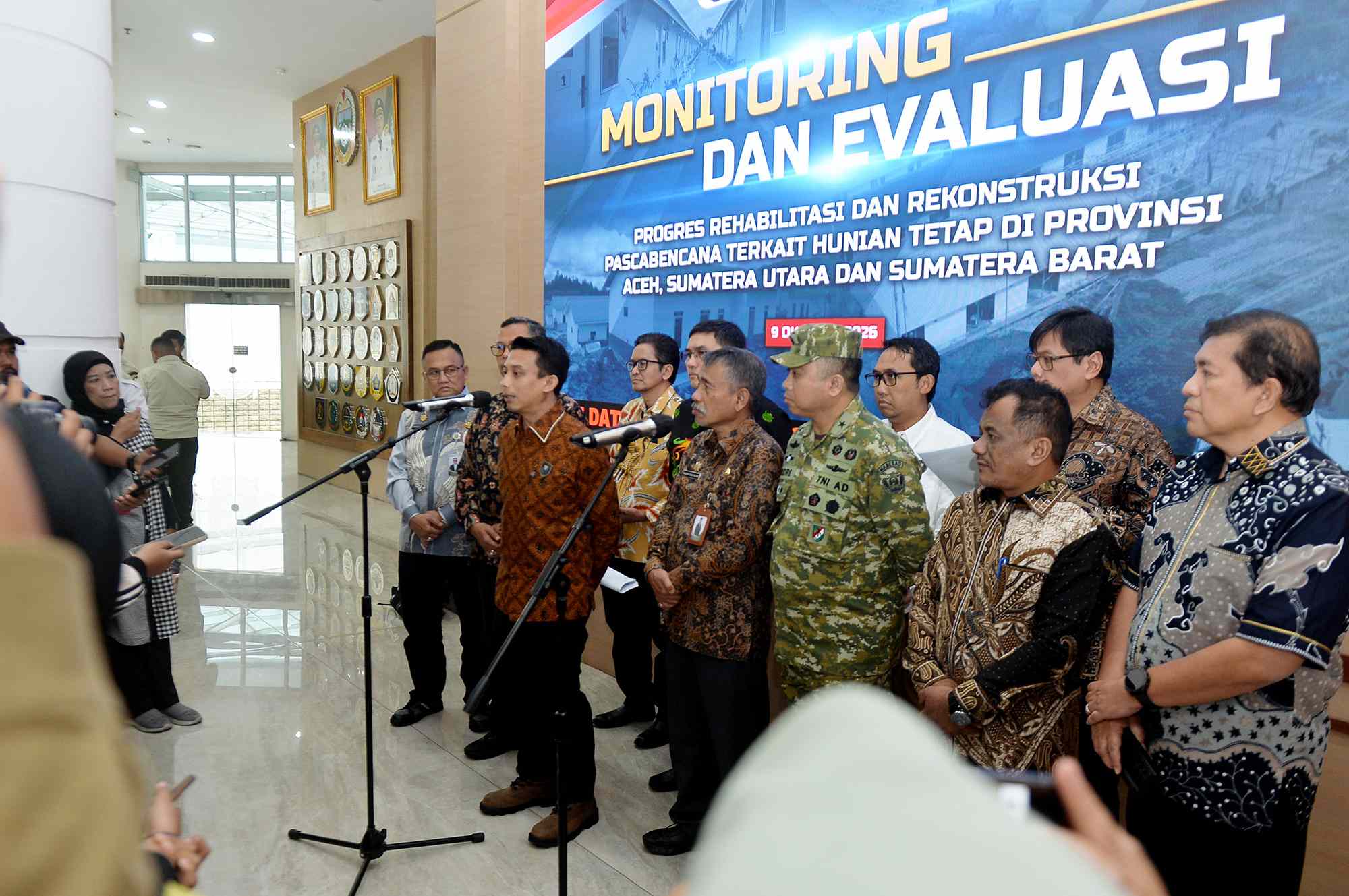 Pemerintah Targetkan 919 Huntap di Sumut Rampung 31 Desember 2026