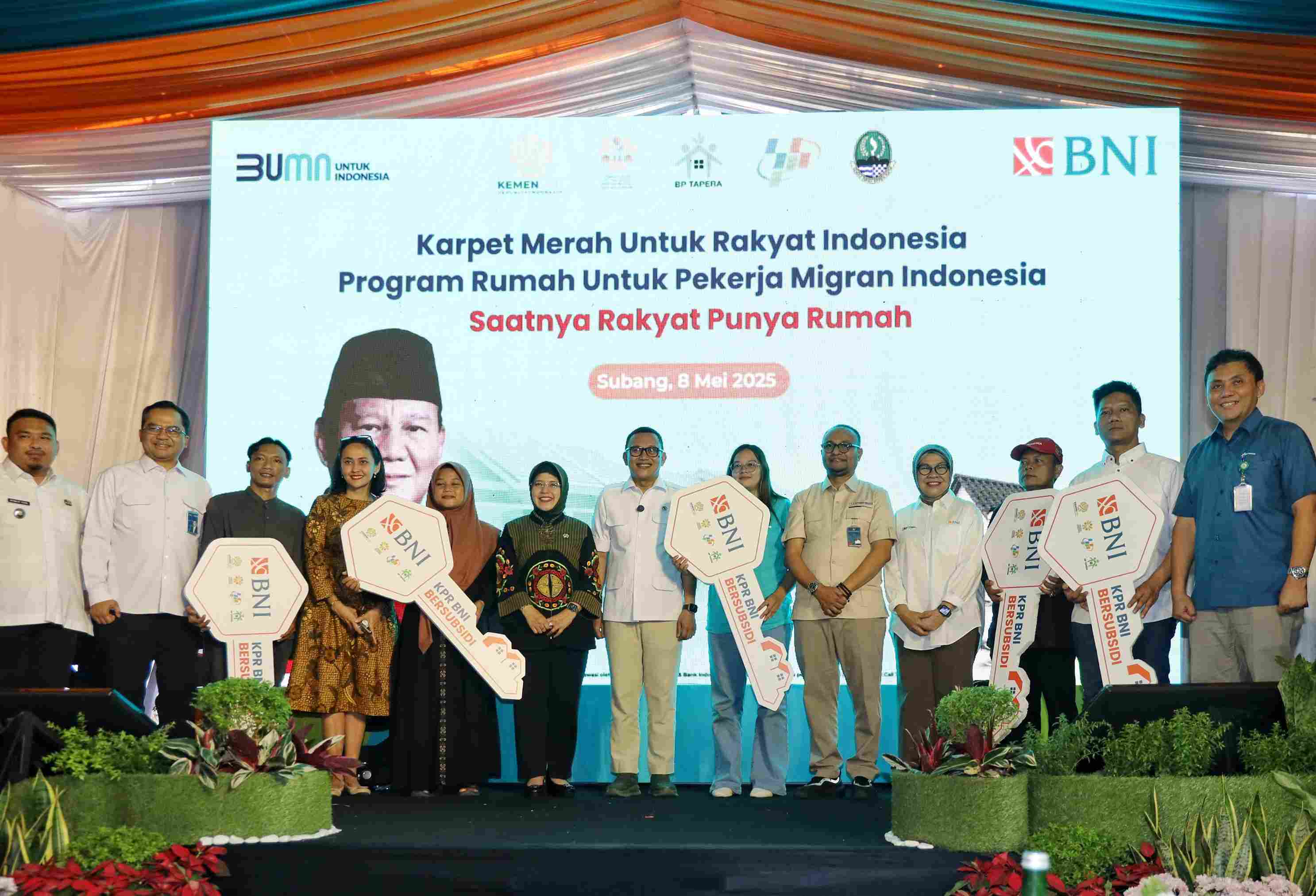 BNI, Kementerian PKP, KP2MI, dan BP Tapera Berkolaborasi Hadirkan KPR Terjangkau bagi PMI