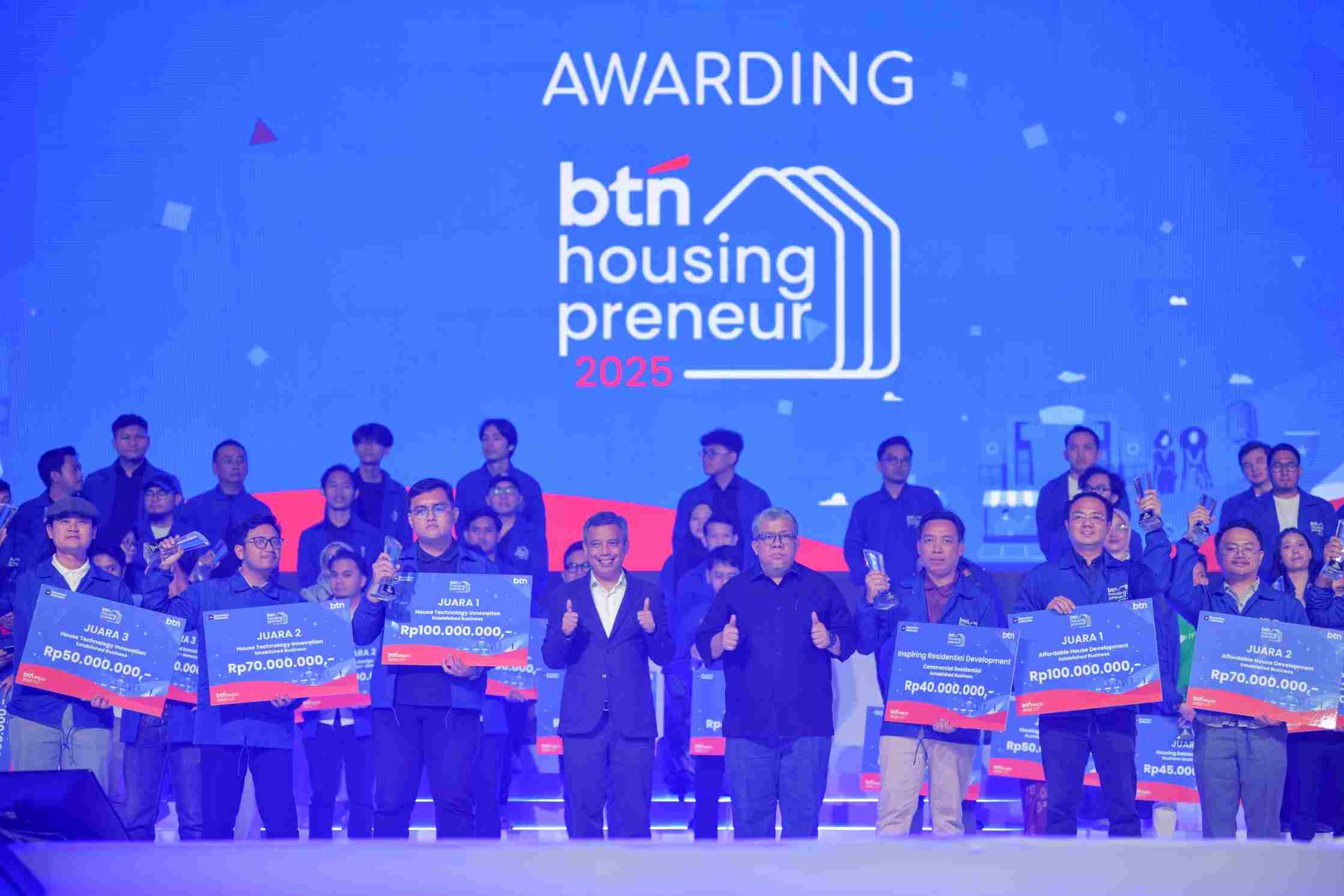 Tutup Rangkaian BTN Expo 2026, Awarding BTN Housingpreneur 2025 Lahirkan Inovator Muda Ekosistem Perumahan