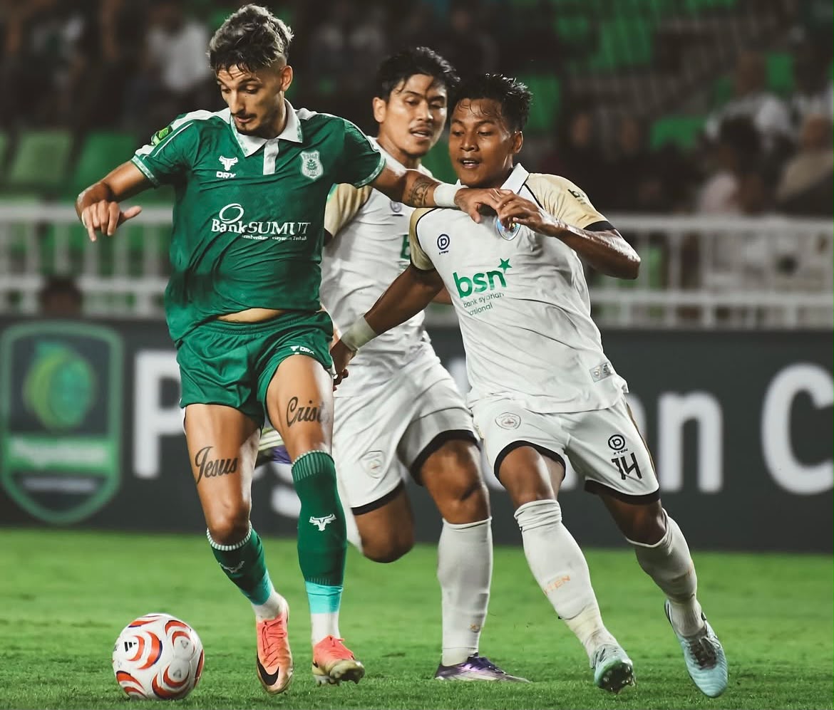 PSMS Medan Bantai Persikad Depok 4-0, Ayam Kinantan Rebut Puncak Klasemen