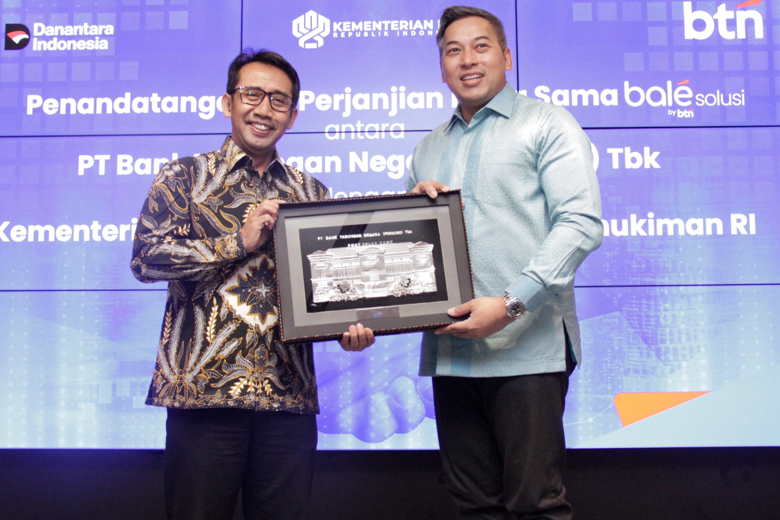 BTN dan Kementerian PKP Resmi Luncurkan Bale Solusi: Fasilitas Kredit dan Payroll Lebih Mudah!