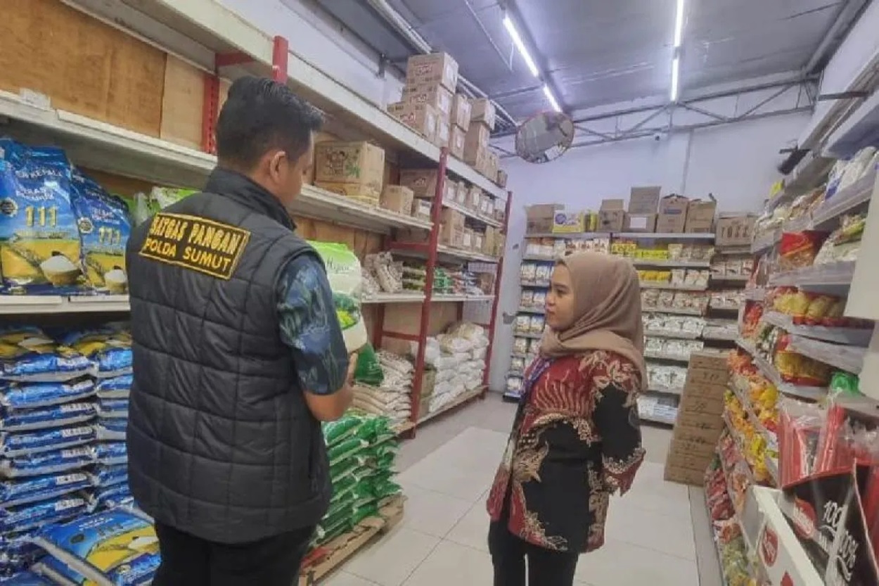 Polda Sumut Sidak Beras Premium Diduga Tak Sesuai Mutu, Produsen Mulai Dipanggil