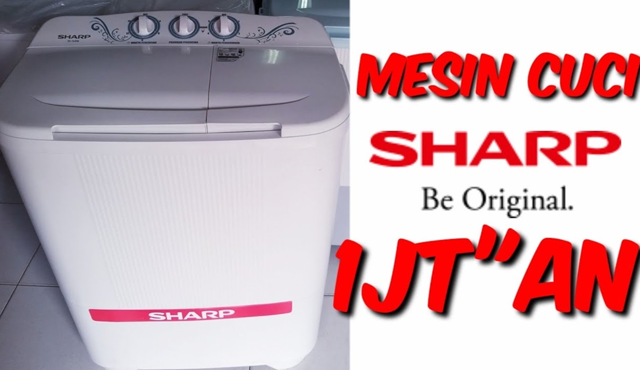 Cuma 1 Jutaaan! Ini 10 Mesin Cuci 2 Tabung Murah Meriah dan Hemat Listrik!