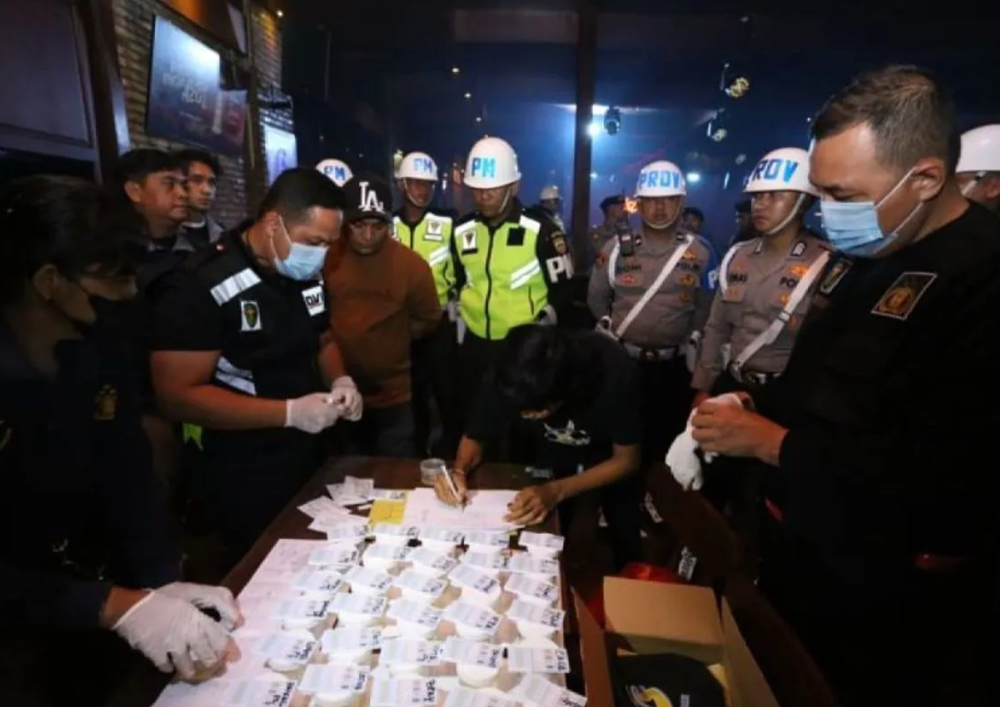 Zero Tolerance Narkoba: Polda Sumut Gencarkan Razia Hiburan Malam, Satu Pengunjung THM Helen Positif Amfetamin