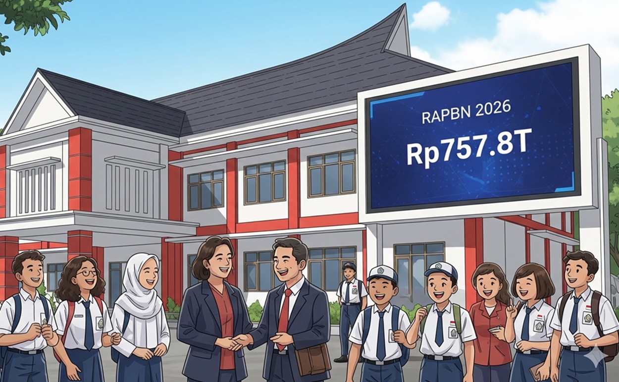 Pendidikan Jadi Prioritas Pemerintah, Anggaran Rp757,8 Triliun Digelontorkan di RAPBN 2026