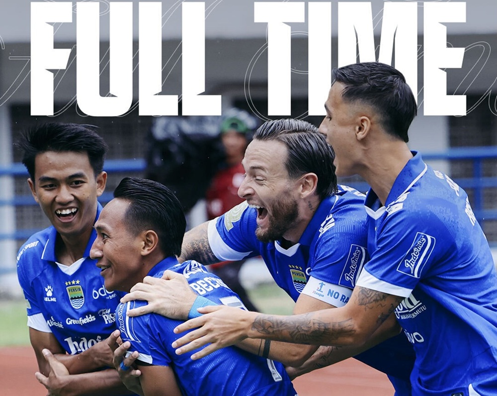 Tekuk Persija di El Clasico, Persib Bandung Segel Gelar Juara Paruh Musim