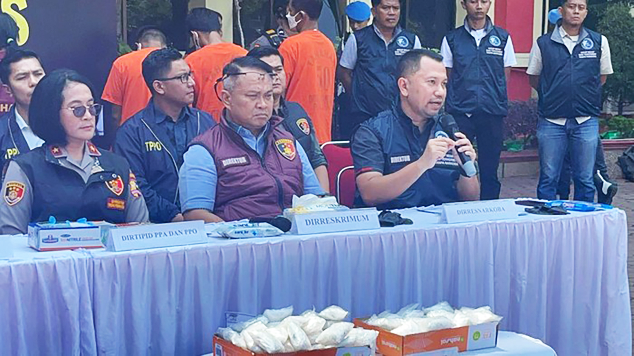 Polda Ungkap Penyelundupan Narkoba dan TPPO di Sumut Sepanjang 2025