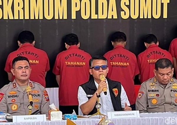 Polda Sumut Bongkar Sindikat Pemalsuan Dokumen Mobil Mewah, 11 Orang Ditangkap