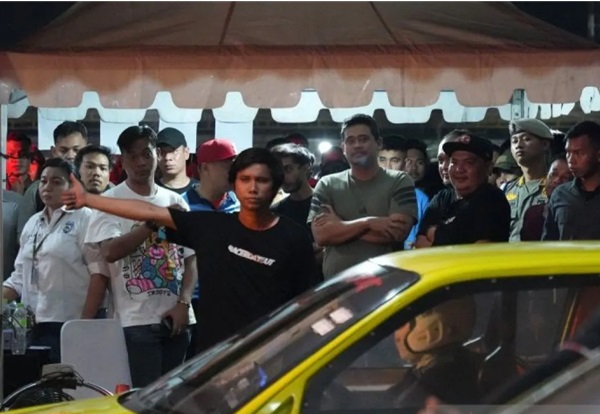 Night Race 2025 di Medan Disambut Ribuan Penonton, Bobby Nasution Ajak Anak Muda Tunjukkan Prestasi